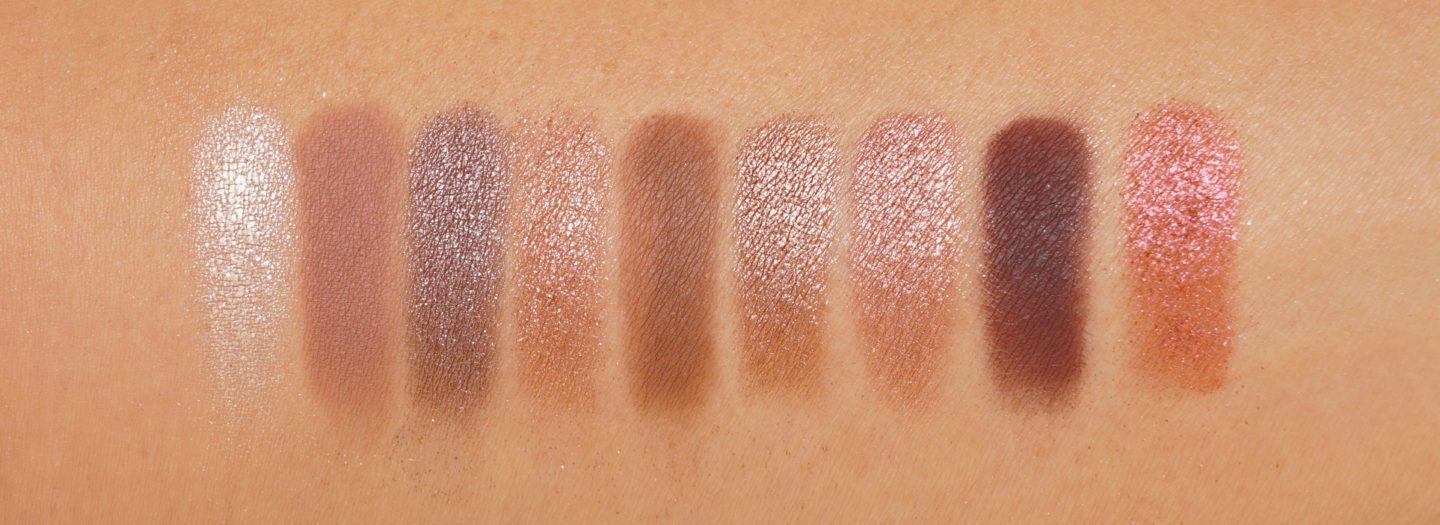 MAC Boom Boom Bloom Kabuki Doll Eyeshadow Palette swatches
