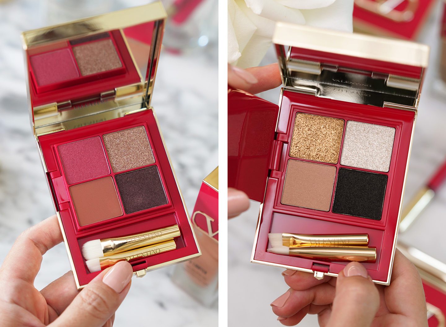 Valentino Color Flip Eyeshadow Palette review