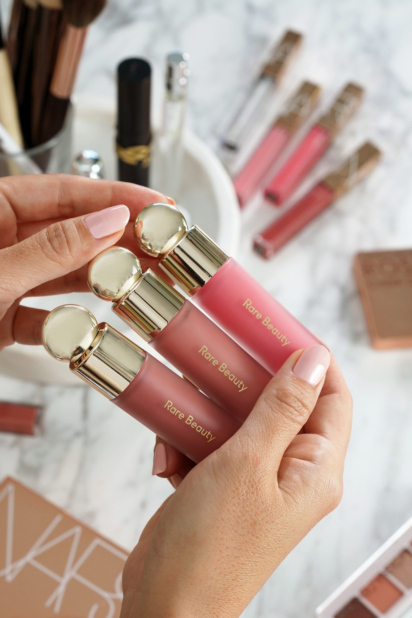 Rare Beauty Soft Pinch Liquid Blushes Happy, Hope and Embrace