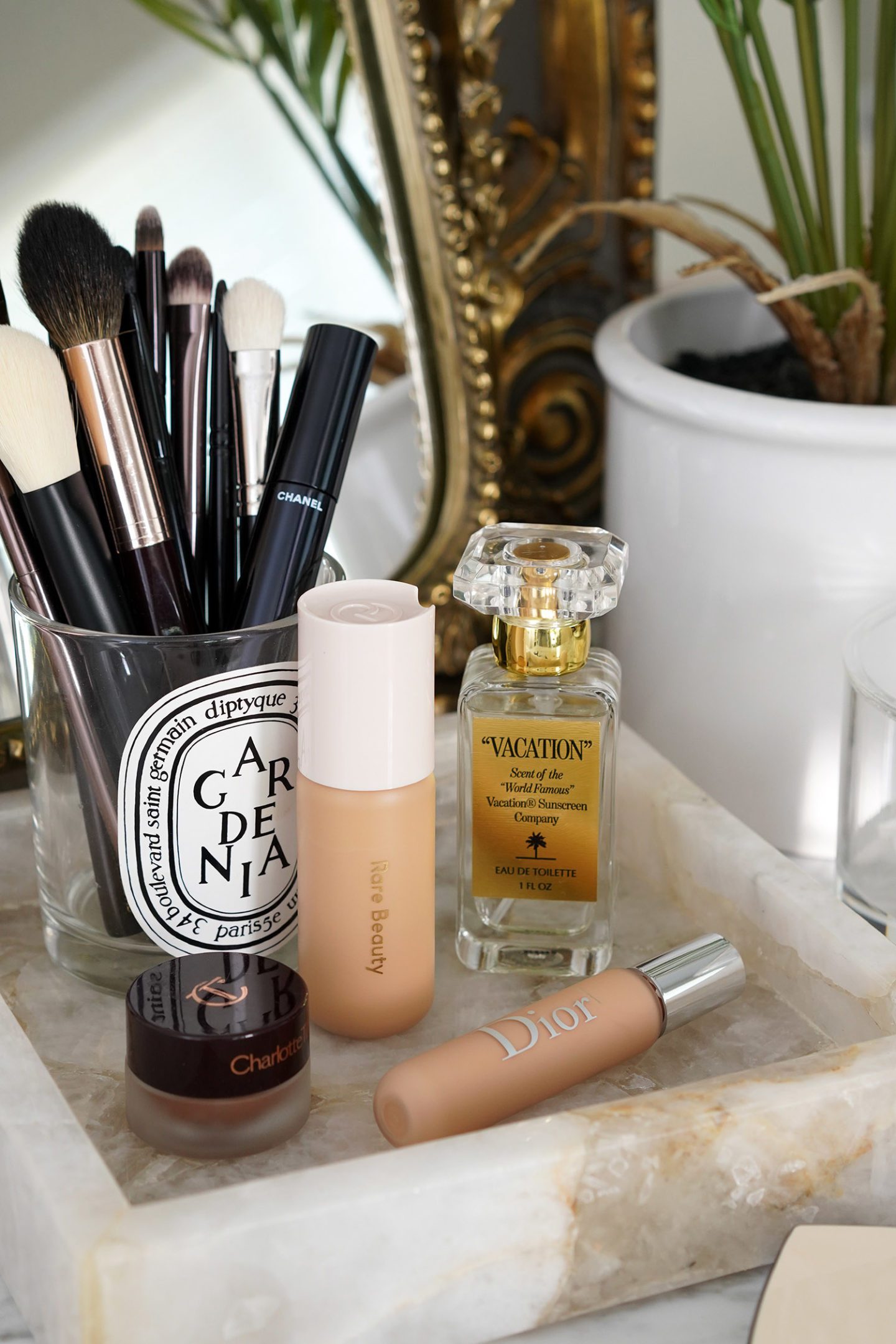 June Favorites Rare Beauty, Dior, Vacation Inc