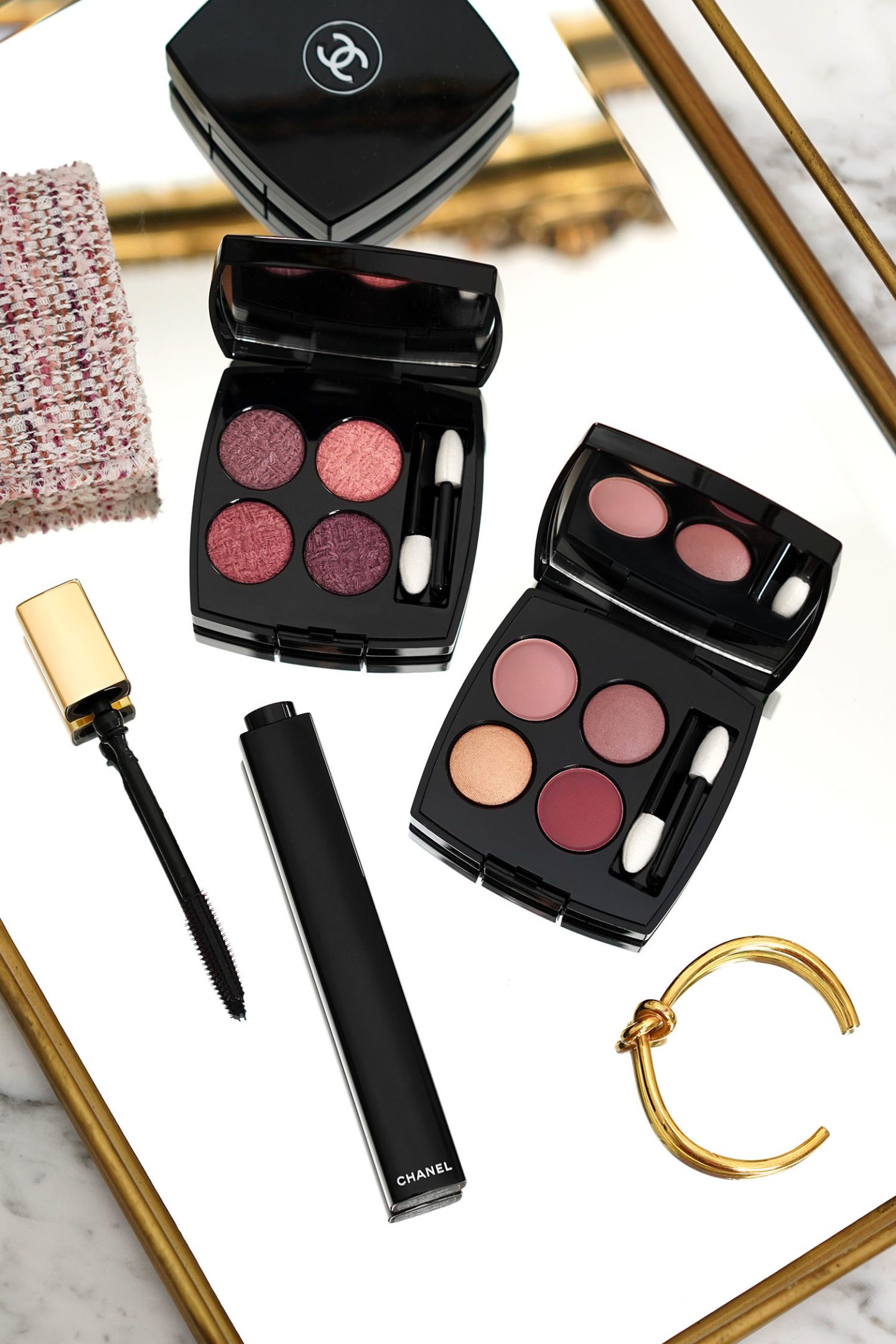 Chanel Les 4 Ombres Tweed Pourpre and Intensite