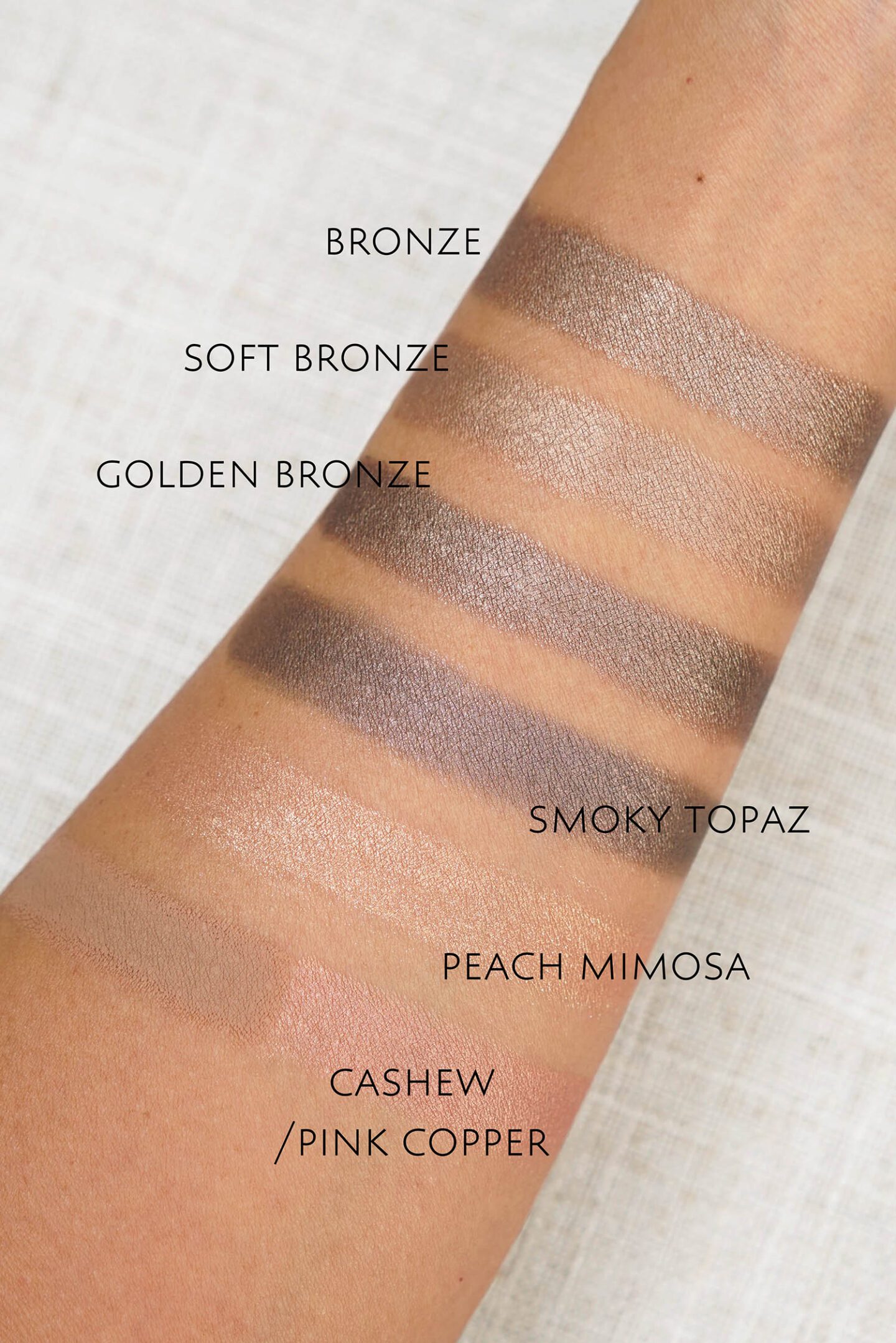 Bobbi Brown Long-Wear Cream Shadow Sticks swatches